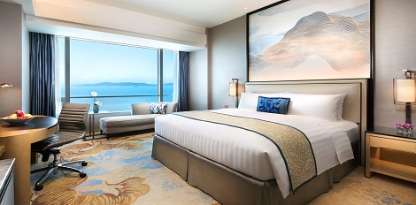 Shangri-La Hotel, Xiamen - Deluxe Sea View Room Shangri-La Hotel, Xiamen - Deluxe Sea View Room